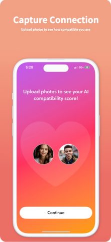 LoveLens — Compatibility Test для iOS — скриншот 1