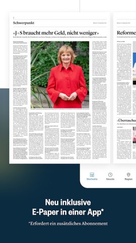 Luzerner Zeitung для Android — скриншот 2