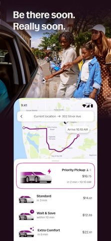 Lyft для Android — скриншот 2