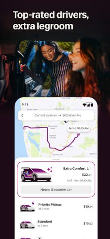 Lyft для Android — скриншот 3