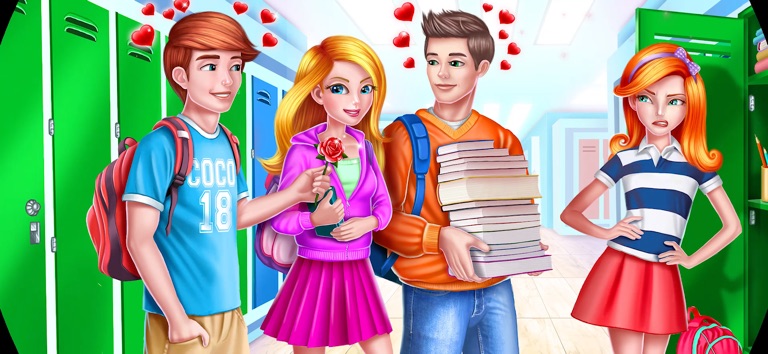 Любовь в старшей школе для iOS — официальный трейлер