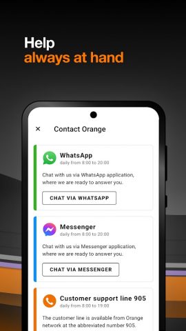 Môj Orange для Android — скриншот 4