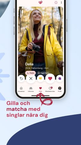 Mötesplatsen — seriös dejting для Android — скриншот 4