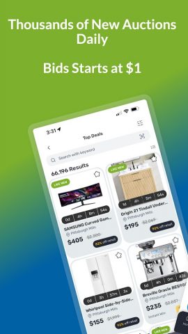 MAC.BID для Android — скриншот 1