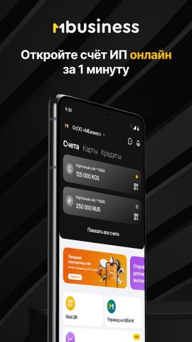 MBusiness для Android — скриншот 1