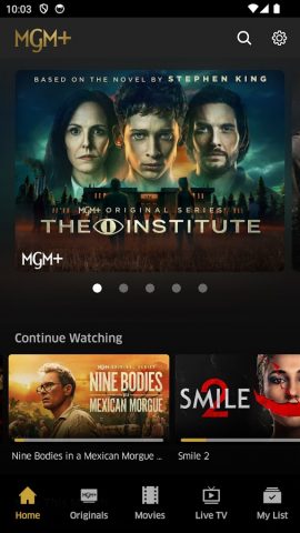 MGM+ для Android — скриншот 4