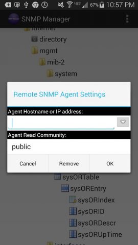 MIB Browser + SNMP Manager для Android — скриншот 3