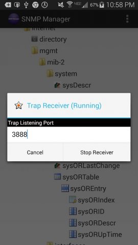 MIB Browser + SNMP Manager для Android — скриншот 4