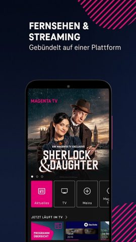 MagentaTV: TV & Streaming для Android — скриншот 1