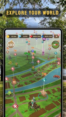 Magic Streets: GPS RPG Go Game для Android — скриншот 2