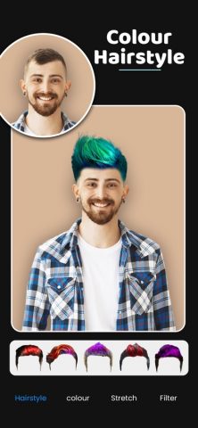Man Hair Style Editor : Smarty для iOS — скриншот 3