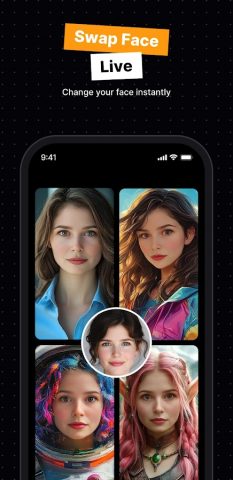 Mango Face Swap Video для Android — скриншот 2