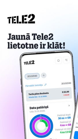 Mans Tele2 для Android — скриншот 1