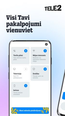 Mans Tele2 для Android — скриншот 3