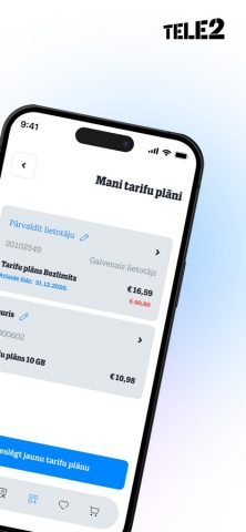 Mans Tele2 для iOS — скриншот 4