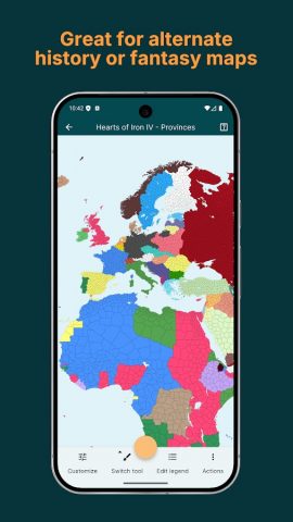 MapChart для Android — скриншот 5