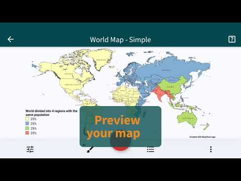 MapChart для Android — официальный трейлер