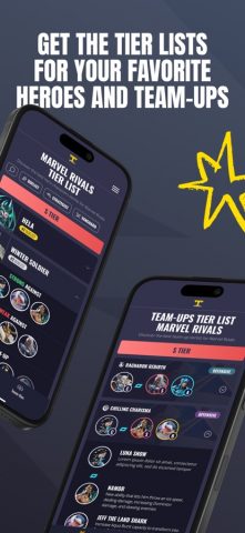Marvel Rivals Tier List для iOS — скриншот 2