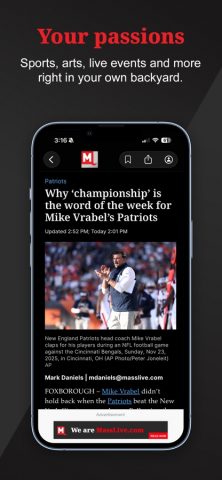 MassLive.com для iOS — скриншот 1