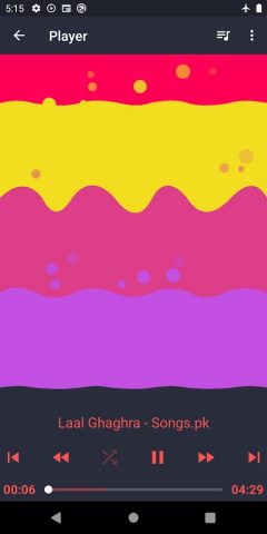 Media File Player для Android — скриншот 3