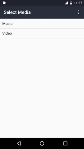 Media File Player для Android — скриншот 5