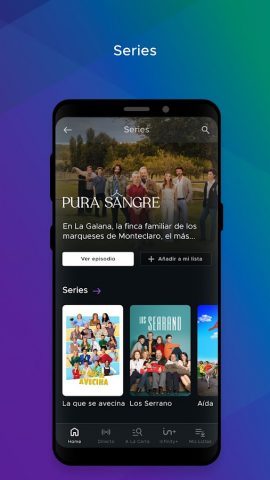 Mediaset Infinity España для Android — скриншот 3