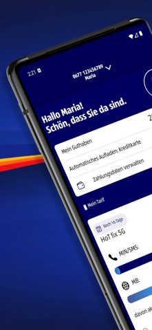 Mein HoT: eSIM & SIM-Tarife для Android — скриншот 1