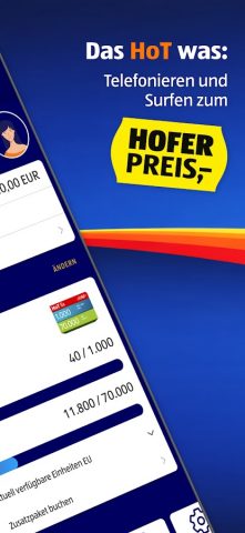 Mein HoT: eSIM & SIM-Tarife для Android — скриншот 2