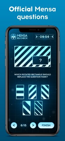 Mensa IQ Check для iOS — скриншот 2