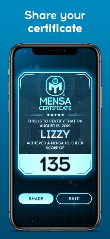 Mensa IQ Check для iOS — скриншот 5