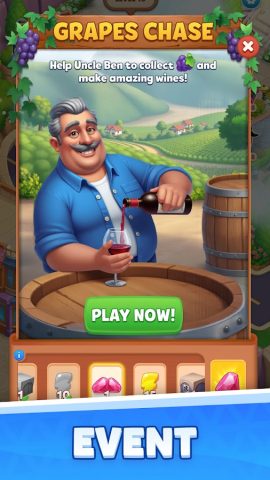 Merge Fever: Merge & Design! для Android — скриншот 3