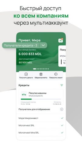 Microinvest для Android — скриншот 4