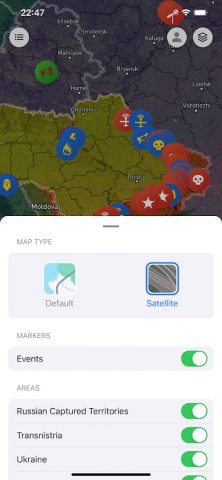 Military Summary: Conflict Map для Android — скриншот 2