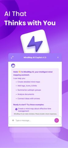 MindMap AI: AI Mind Map Maker для iOS — скриншот 4