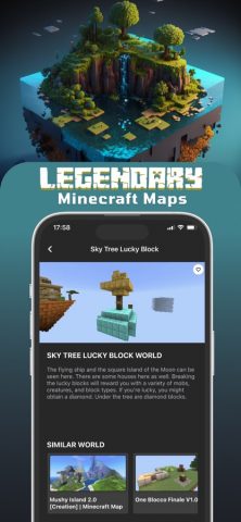 Mine Maps for Minecraft PE — скриншот 1