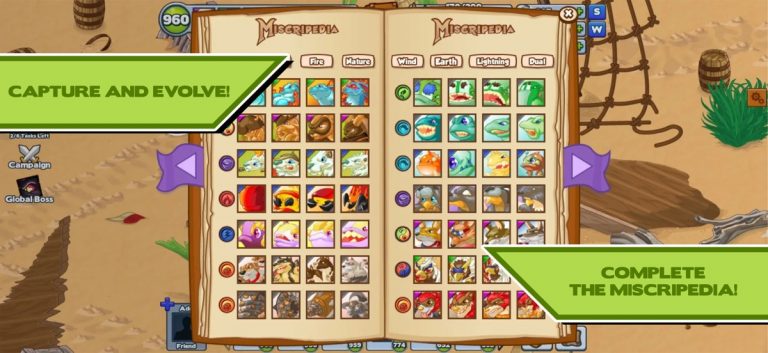 Miscrits для iOS — скриншот 1