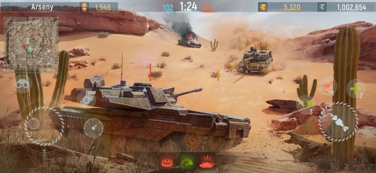 Modern Tanks: Игра про танки для iOS — скриншот 2