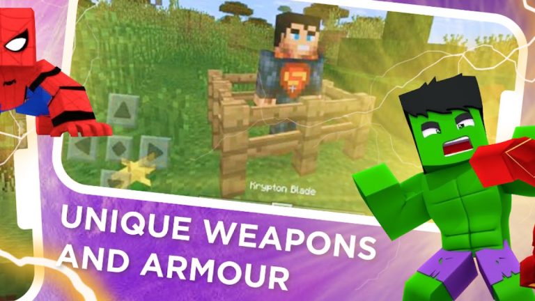 Моды Супергероев для Майнкрафт для Android — скриншот 3