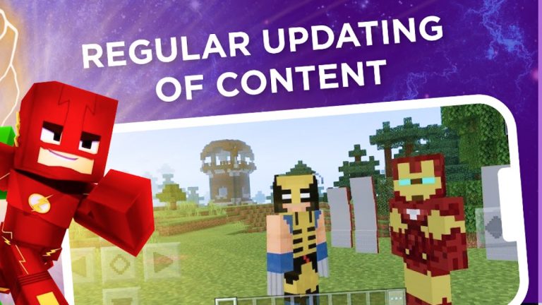 Моды Супергероев для Майнкрафт для Android — скриншот 4