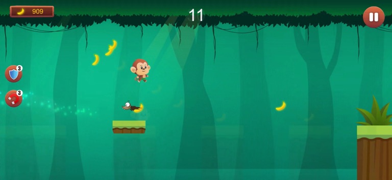Monkey Run: Экшен в Джунглях для iOS — официальный трейлер