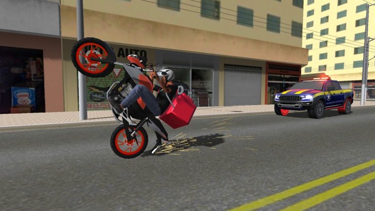 Moto Wheelie 3D для Android — скриншот 2