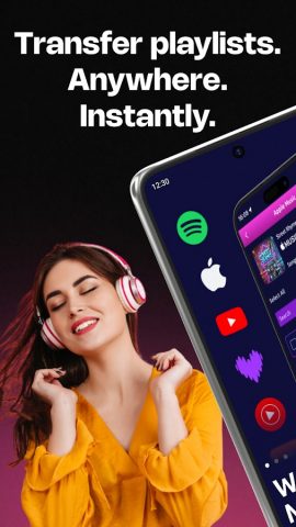 MusConv: Transfer Music для Android — скриншот 1