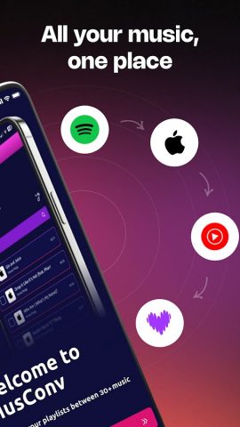 MusConv: Transfer Music для Android — скриншот 2