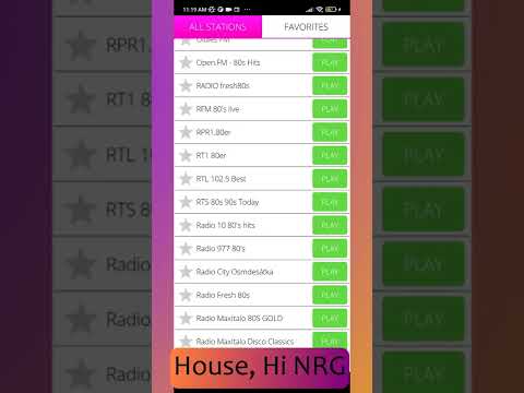 Музыка 80-х радио для Android — официальный трейлер