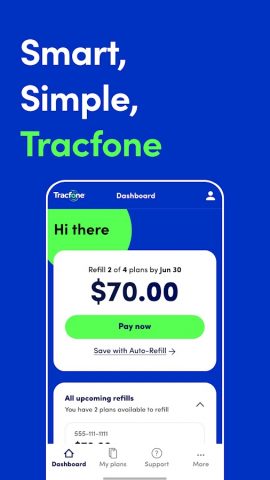 My Tracfone: Account Manager для Android — скриншот 1
