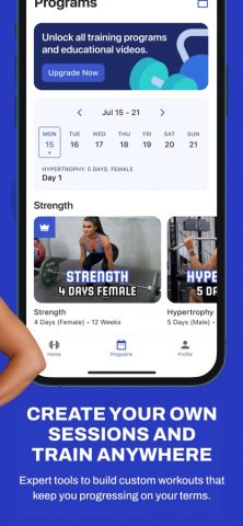 My Training Space для iOS — скриншот 4