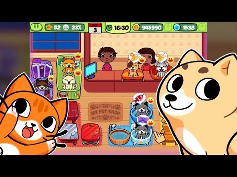 My Virtual Pet Shop: животные для Android — официальный трейлер