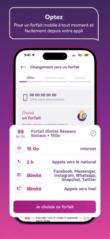 My inwi для iOS — скриншот 2
