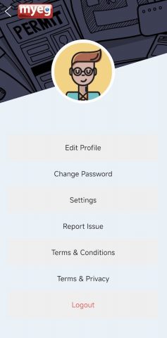 MyEG для Android — скриншот 3