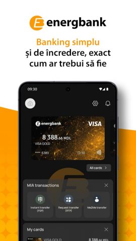 MyEnergBank для Android — скриншот 1